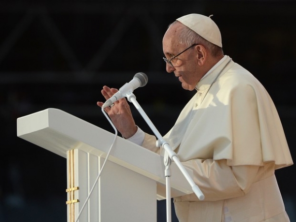 Resultado de imagem para Papafrancisco em nomadelfia