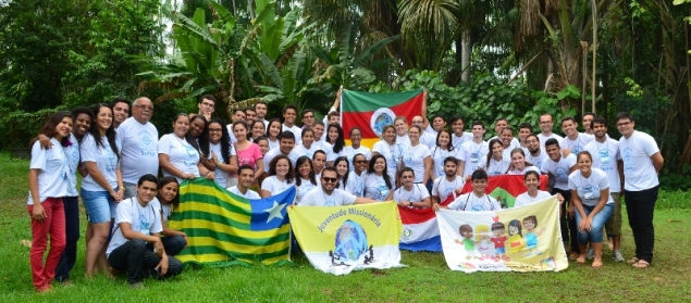 Jovens animadores das Obras Missionárias, realizam experiência Missionária em Ananindeua, Pará